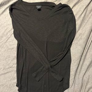 Black long sleeve shirt